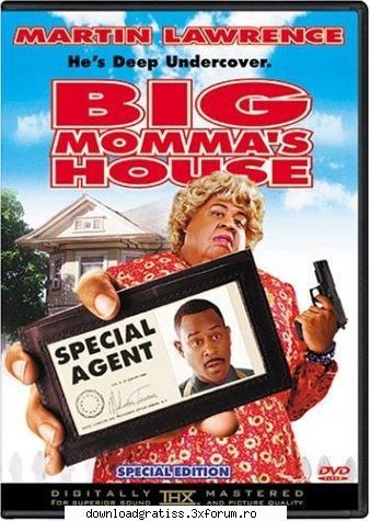 big momma's house (2000) dvdrip comedy fbi agent malcolm turner going deep undercover disguise