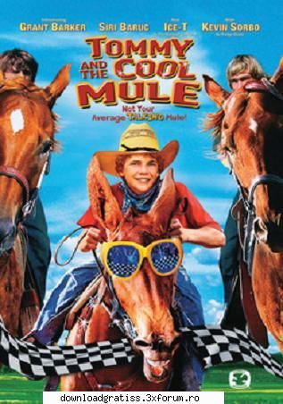 tommy and the cool mule (2009) tommy braxton's father goes war and never returns, forcing tommy