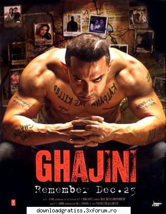 ghajini (2009) predvdrip indian movie ghajini 2008 bollywood film directed a.r. murugadoss and