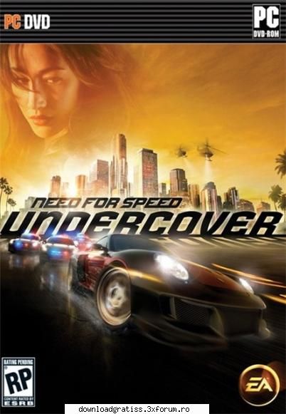 need for speed: undercover arcade / racing (cars) / 3d 13 2008 ea black box electronic arts 3.39 gb