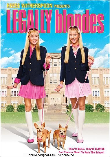 legally blondes (2009) dvdrip info:when elle woods young, blonde cousins annie and izzy (milly and