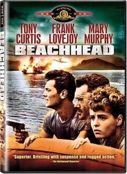 beachhead (tony curtis) 1954 dvd not just war island during world war ii, only two soldiers remain