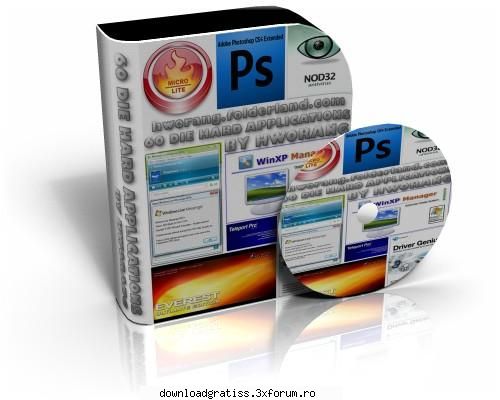 60 Die Hard Applications - Includes: ESET NOD32 Antivirus v - Full Software