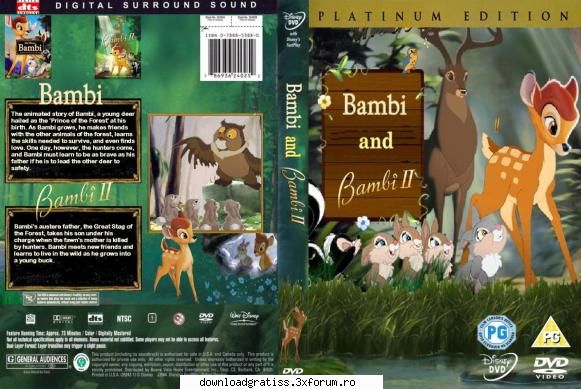 Bambi.Pack.DvDrip.AC3[Eng]-aXXo -[TORRENT] - Bambi[1942]DvDrip.AC3 -aXXo > > R E L E A S E - Pagina copiilor