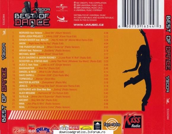 / Best Of Dance 2009 - volcana23 - INTERNATIONALA
