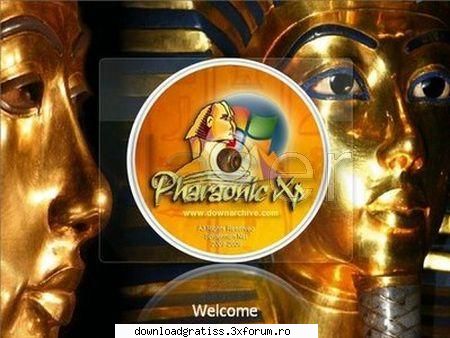 Default Windows Xp Professional SP2 Pharaonic 2009 - This version was launched by the name Pharaonic - Winows