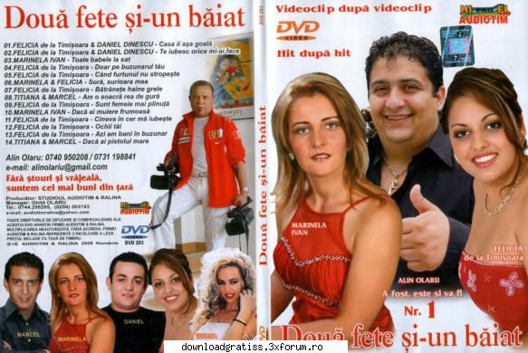 Doua Fete Si-un Baiat - DVD ORIGINAL - Doua Fete Si-un Baiat - DVD ORIGINAL - Muzica Populara