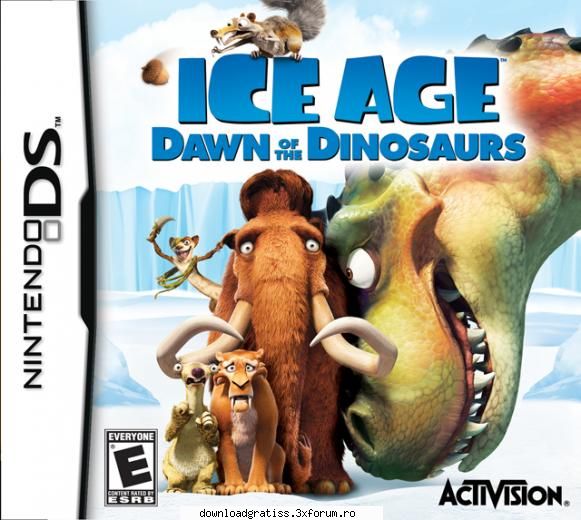 Ice Age Dawn of the Dinosaurs (EUR) - Ice Age: Dawn of the Dinosaurs the Video Game is - Jocuri Full