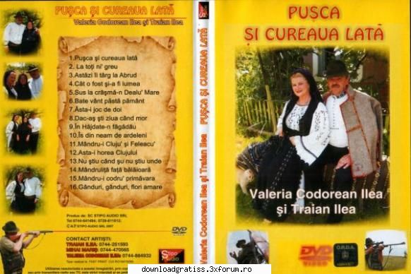 banii si cureaua lat� - Valeria Codreanu Ilea si Traian Ilea DVDRip - Size: 700 MB Format: X - Muzica Populara