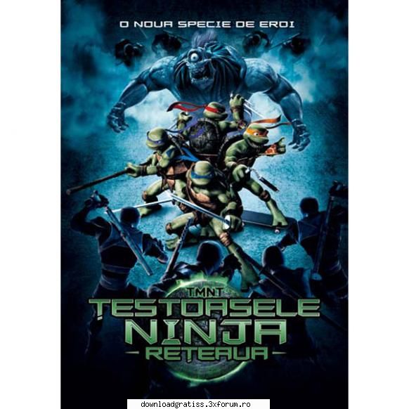 Testoasele Ninja: Reteaua (TMNT) -2007-DVD (sub.ro) - Testoasele Ninja: Reteaua(TMNT) -2007 - Pagina copiilor