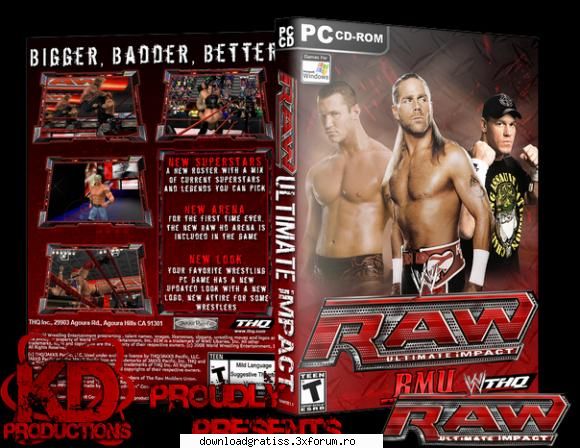 WWE RAW Ultimate Impact 2009 - With 2002's WWE Raw PC being the only viable - Jocuri Full