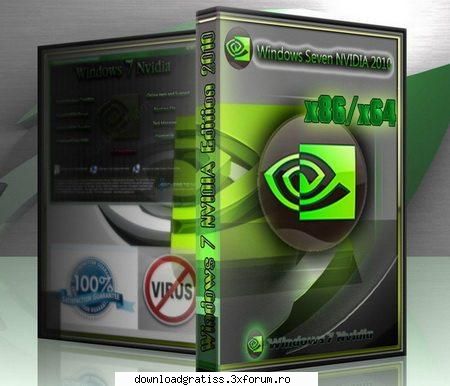 Windows 7 NVIDIA Edition 2010 x86/x64 - volcana23 - Winows