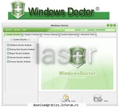 Windows Doctor Professional Edition 2009 - Windows Doctor Professional Edition 2009 - Full Software