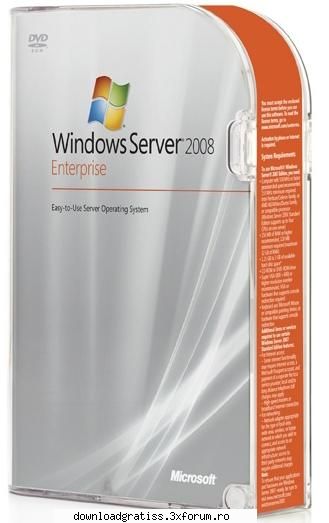 Windows Server 2008 Enterprise, DataCenter, Standart Edition & Full C - Windows Server 2008 Enterpris - Winows