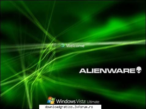 Windows Vista Ultimate Alien Edition - Vista with Alienware Theme and Media Center Style - Winows