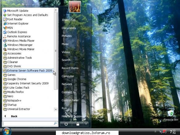 Windows XP Extreme Seven 2009 Final - Windows XP Extreme Seven 2009 Final | 584 MB Well - Winows