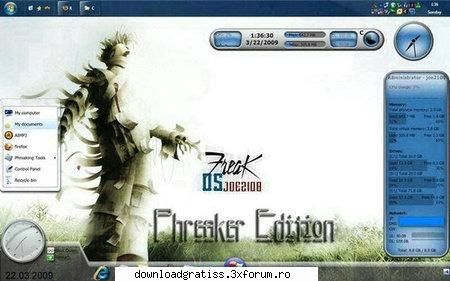Windows XP SP3 Lite FreaK 2009 - Windows XP SP3 Lite FreaK-OS "Phreaker Edition - Winows