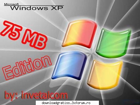 XP 75 MB Edition - With this version you can install xp in less than - Winows