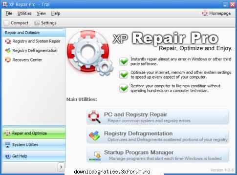 XP Repair Pro - XP Repair Pro DirtyDingo | Click this bar to view - Full Software