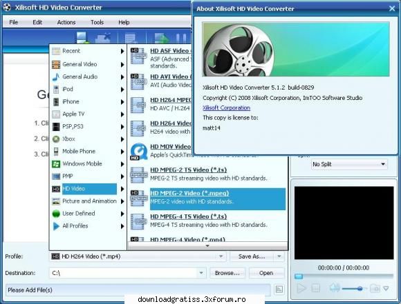 Xilisoft HD Video Converter 5.1.2 - A fantastic HD converter program for all - Full Software